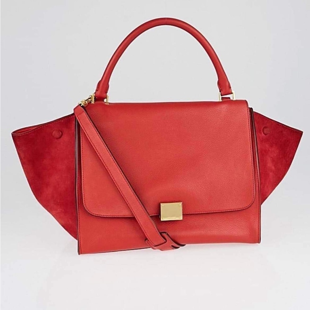 Red Celine bag - Picture 4 of 8
